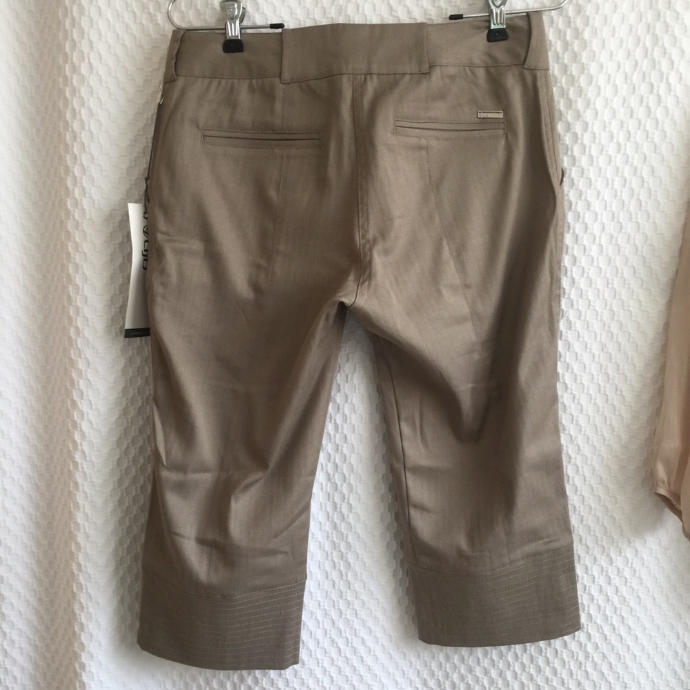 Lija brand dark tan crop golf pant 4 #379